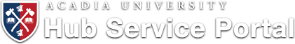 Hub Service Portal Home Page
